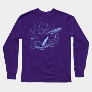 Big whale Long Sleeve T-Shirt